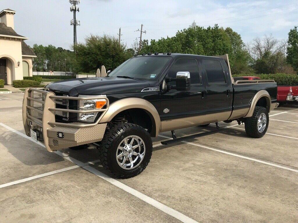 fully loaded 2014 Ford F 350 King Ranch monster