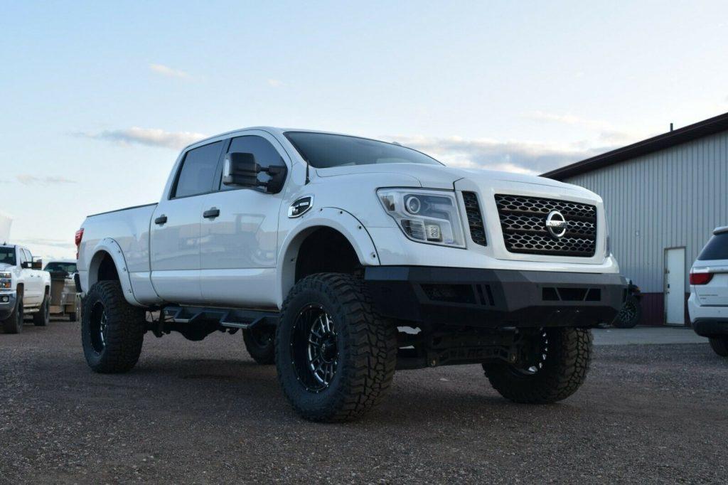well modified 2016 Nissan Titan Pro4X monster