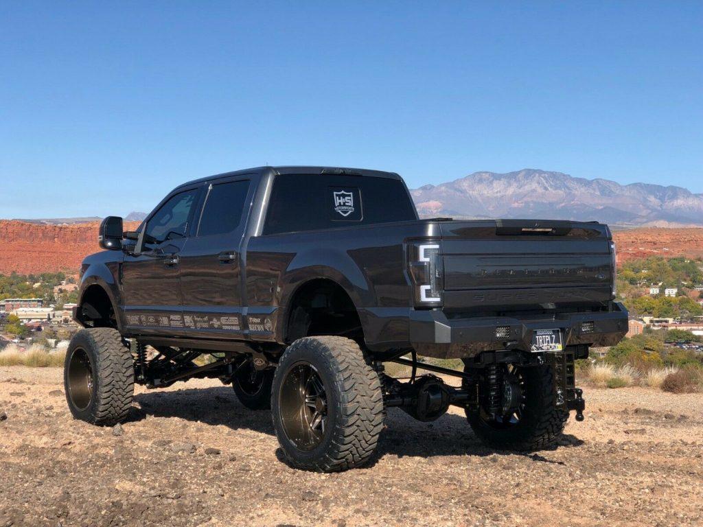 well modified 2017 Ford F 350 Platinum monster