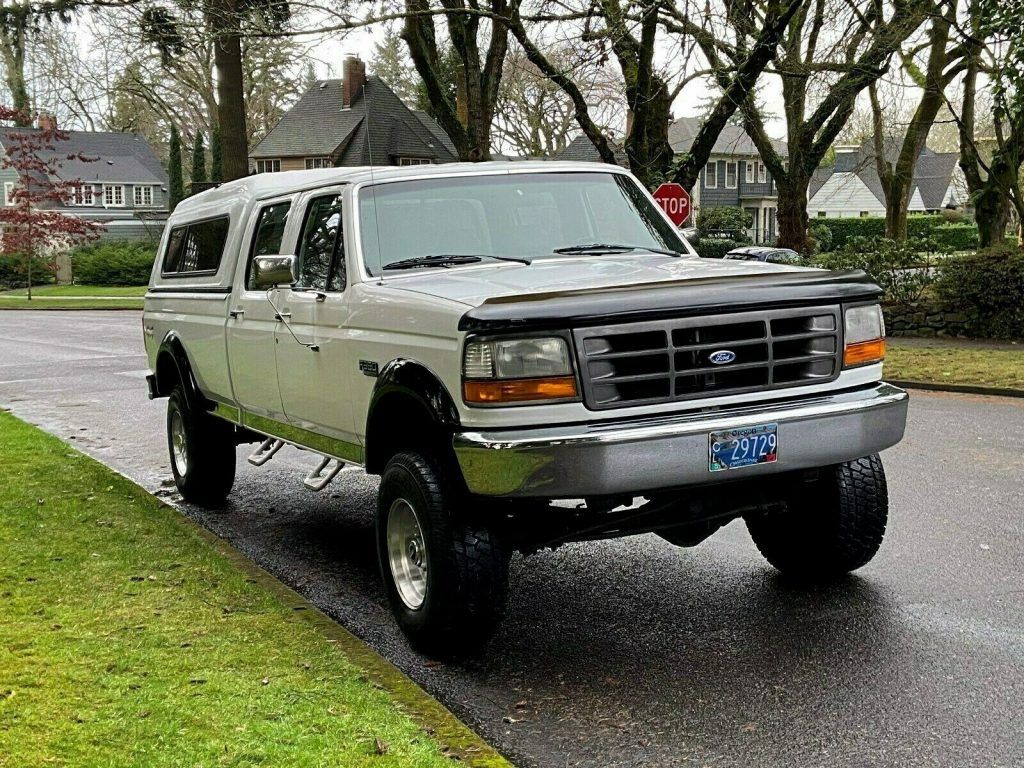 rust free 1995 Ford F 350 XL monster