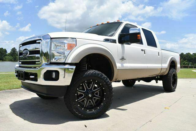 clean 2014 Ford F 250 Lariat monster