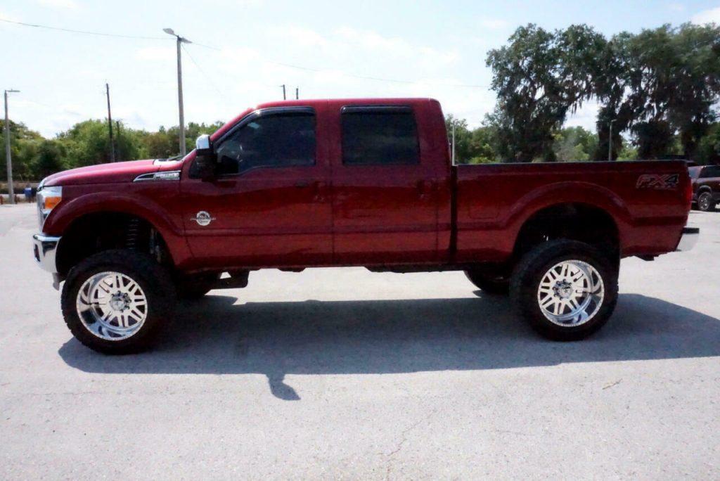 nice and clean 2016 Ford F 250 Lariat monster
