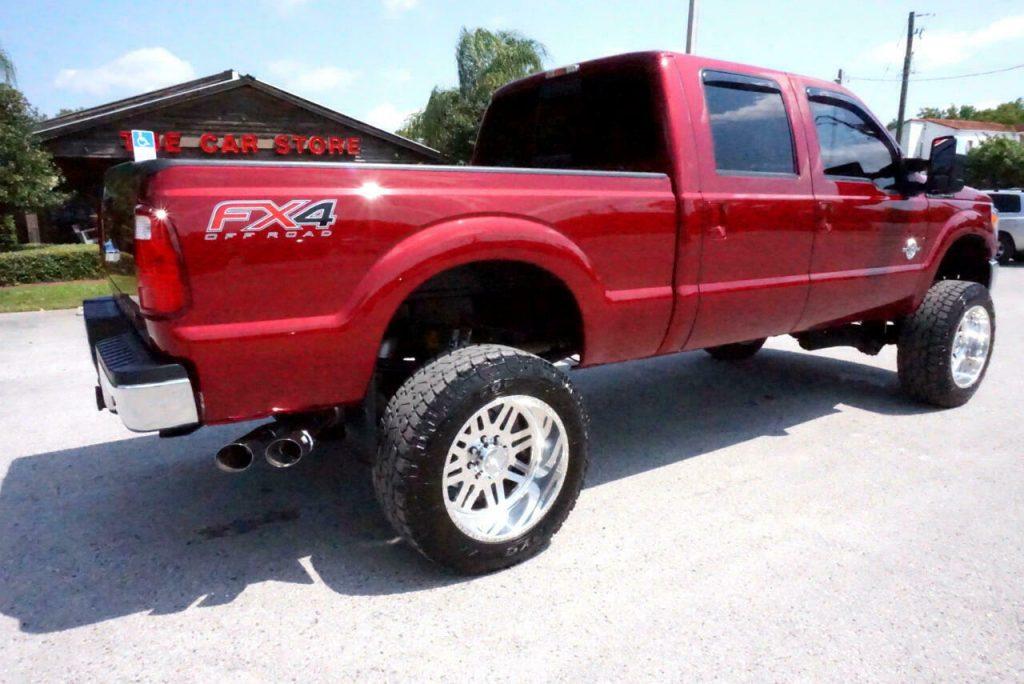 nice and clean 2016 Ford F 250 Lariat monster