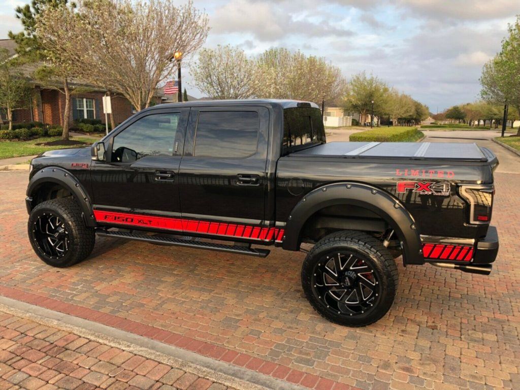 loaded 2015 Ford F 150 XLT crew cab monster