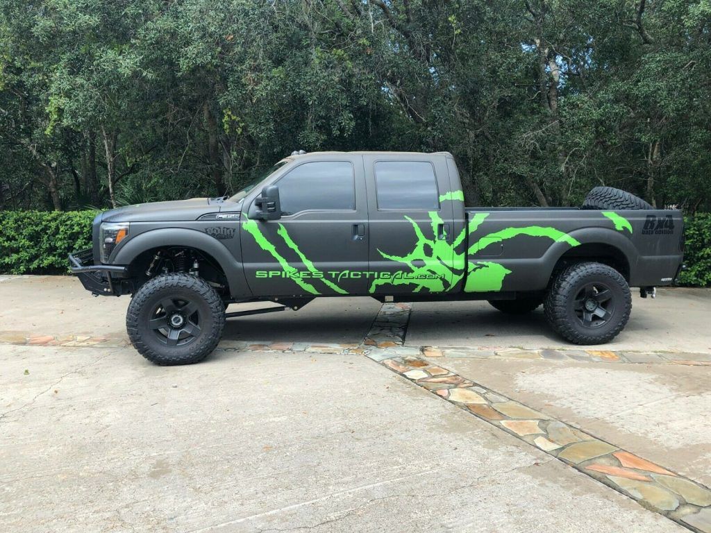 low miles 2012 Ford F 350 Baja Edition monster