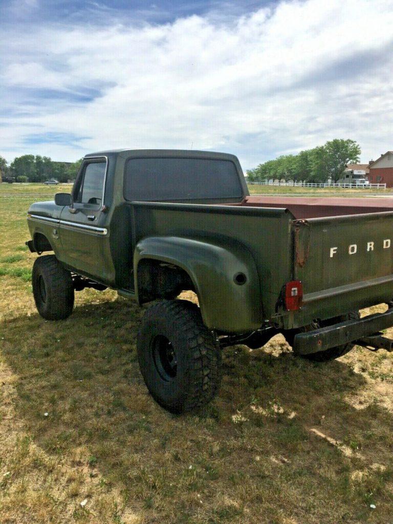 very solid 1976 Ford F 100 Ranger monster