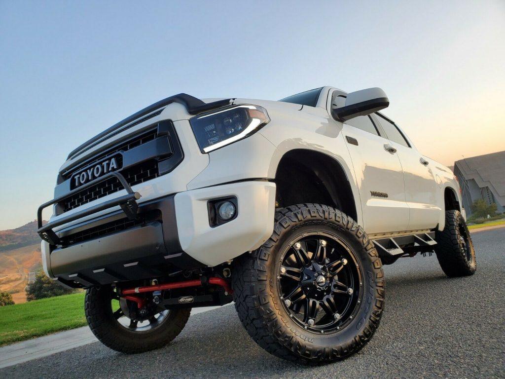 custom lift kit 2016 Toyota Tundra SR5 monster
