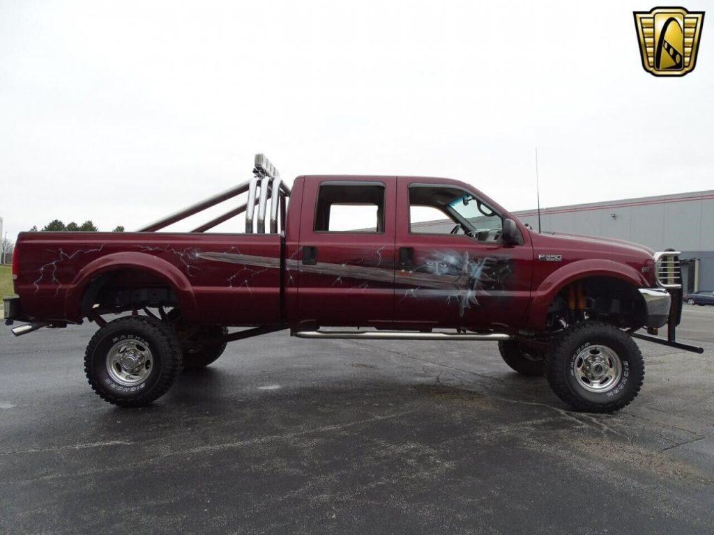 1999 Ford F-350 Super Duty monster truck [well modified and optioned]