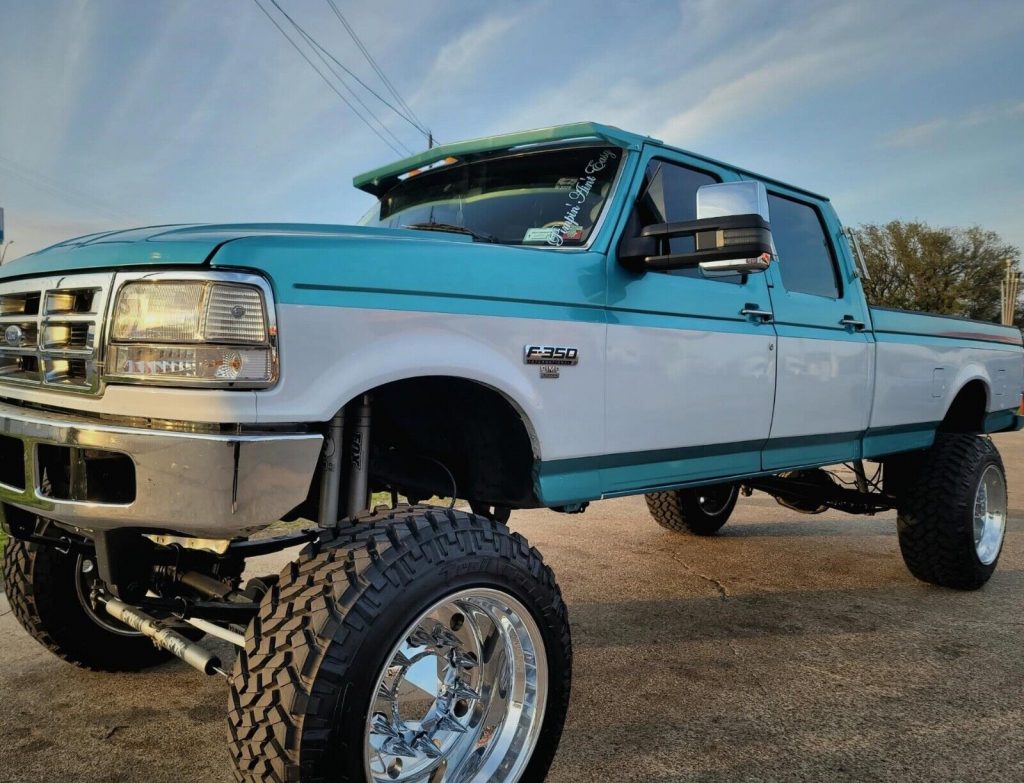 1996 Ford F-350 monster [craziest head turner]