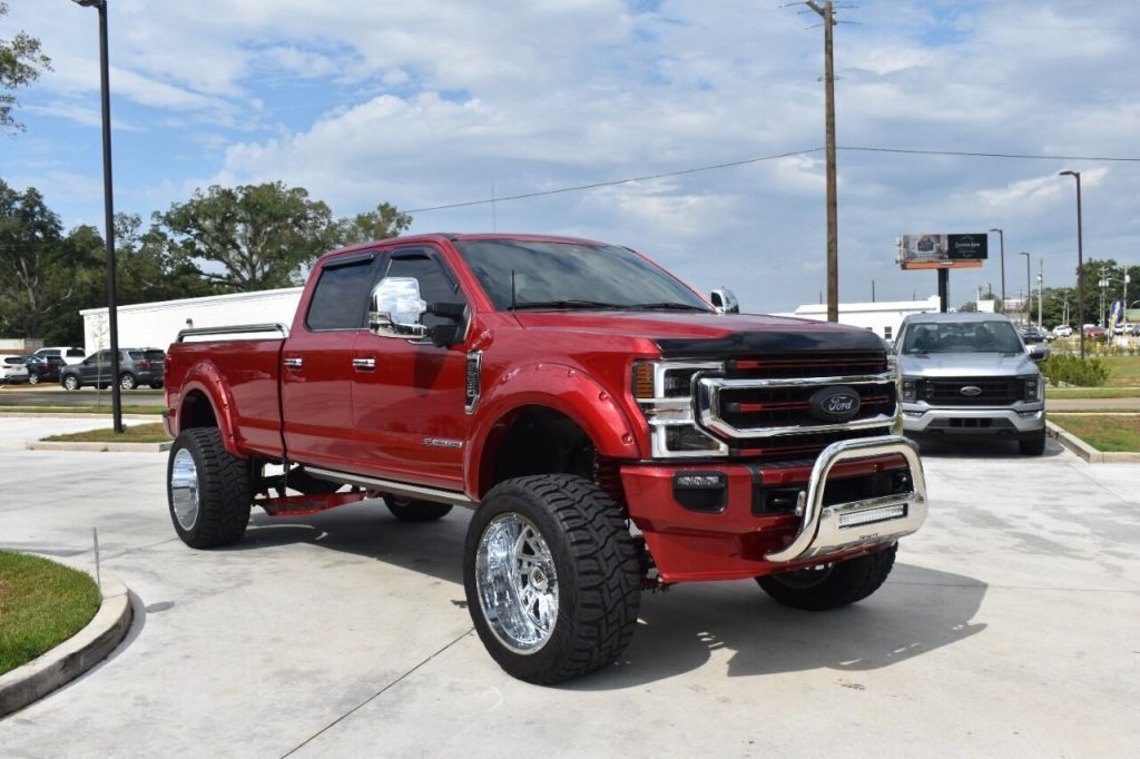 2020 Ford F-350 King Ranch Custom Super Duty monster truck [loaded with options]