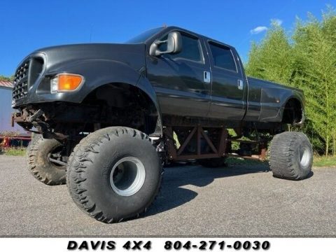 2000 Ford F-650 Custom Monster Truck Mega Mud Project for sale